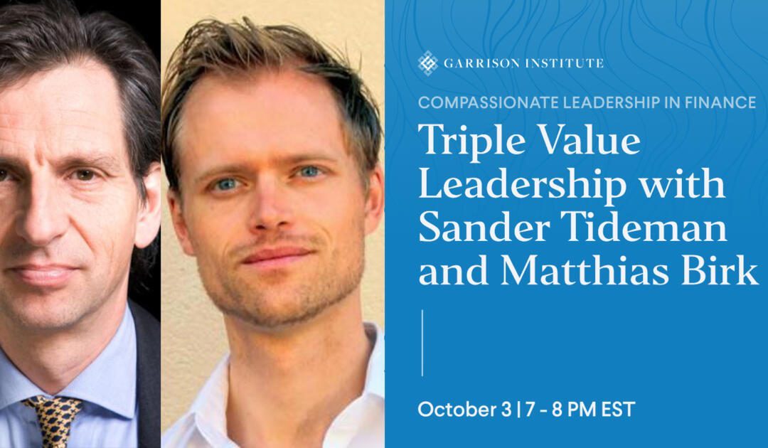 Lead to Transform with Sander Tideman, Matthias Birk and the CLIF Program